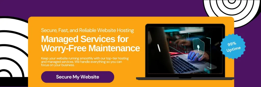 website hosting services in Phoenix graphic